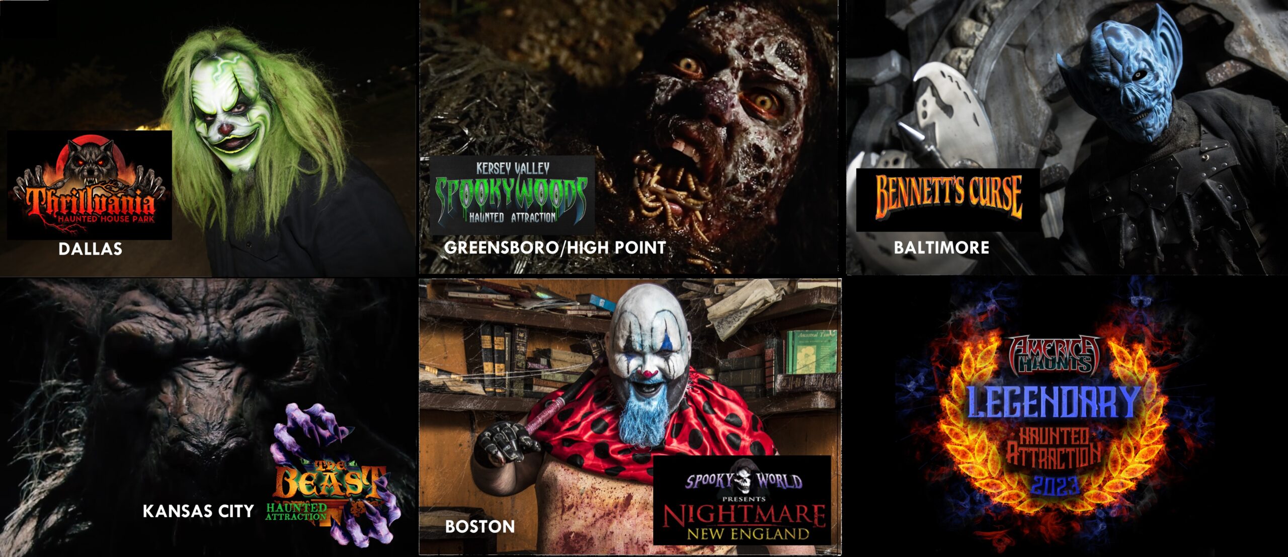 America Haunts Unveils What Makes Truly Legendary Haunted Attractions ...